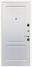 Дверь Тип 8966 МГ - МДФ силк титан+нерж/МДФ